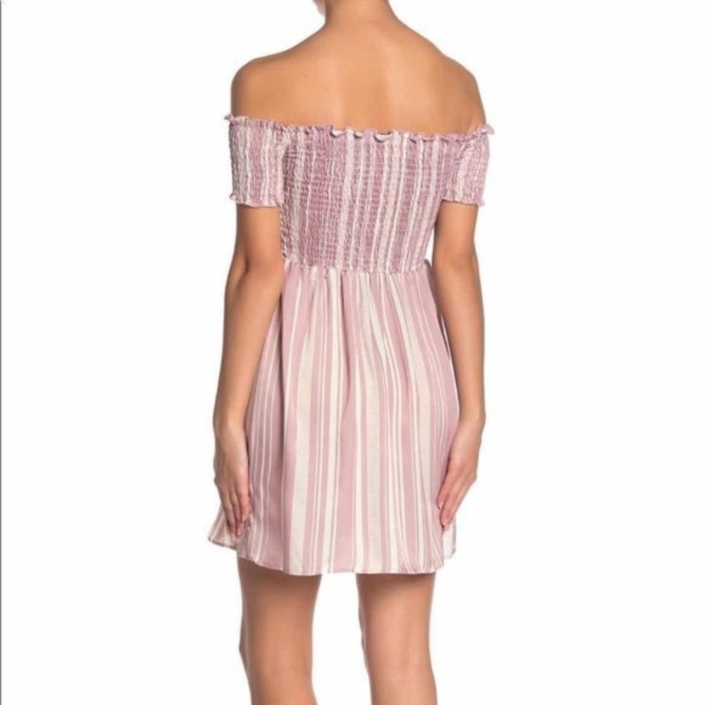 Show Me Your Mumu - Dolly Smocked Dress with pink Stripes - Size Small - Picture 6 of 11